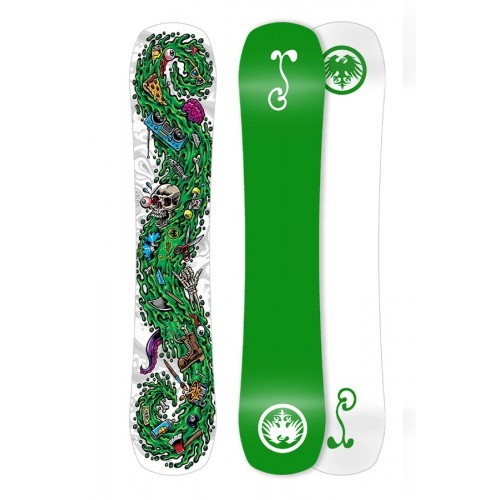 Never Summer Llama White Limited Edition (2025) Snowboard