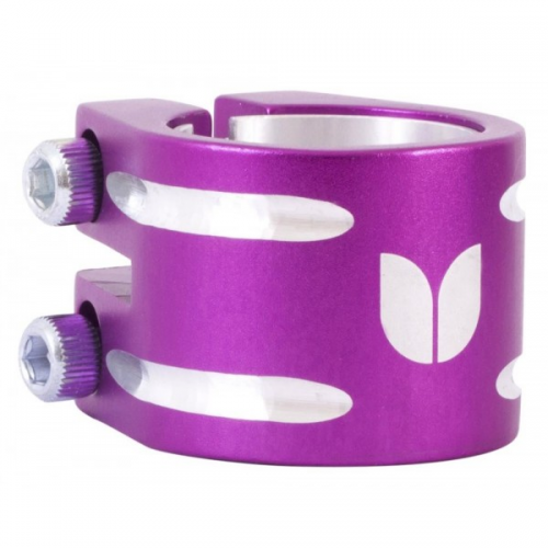 Blazer Pro Duo Clamp With Shim Purple 34.9 MM