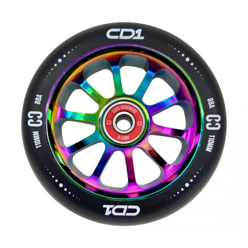 CD1 Pro Scooter Wheel 110mm Black/Neochrome