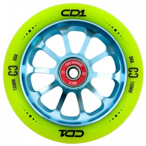 CD1 Pro Scooter Wheel 110mm Blue/Lime