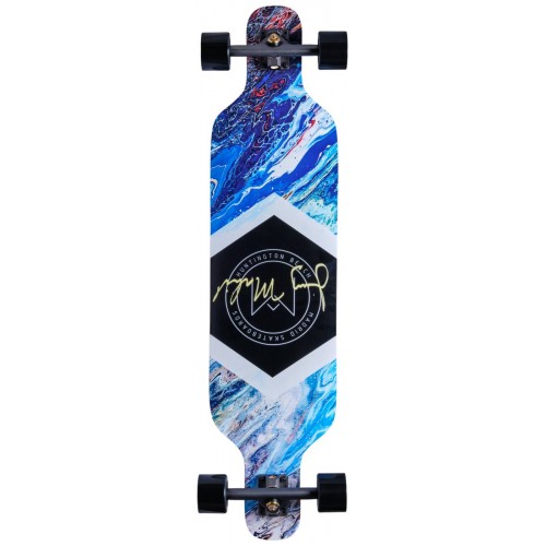 Madrid Top-Mount longboardas, 40", Azul