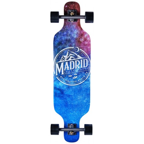Madrid Top-Mount longboardas, 36.5", Galaxy
