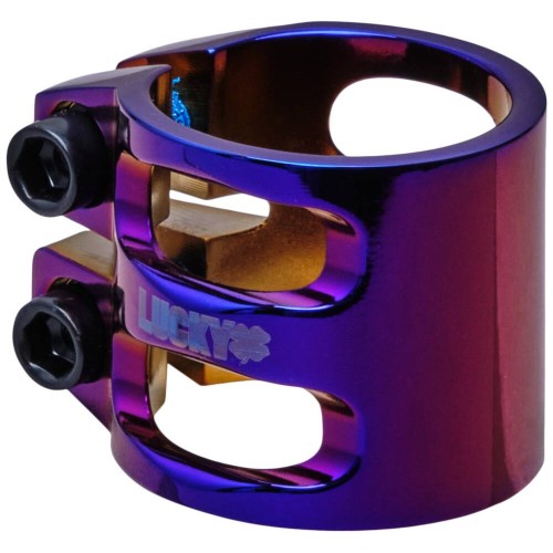 Lucky Dubl Pro Scooter Clamp Neochrome