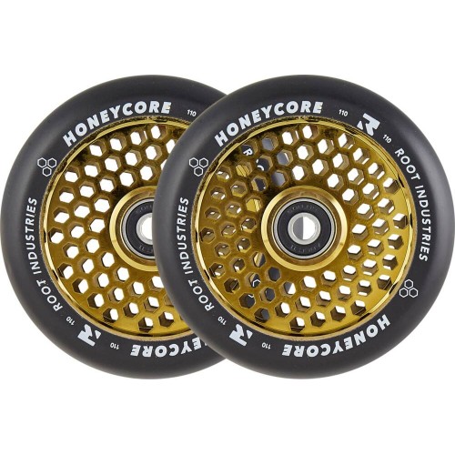 Root Honeycore juodi 110 mm 2 vnt Pro paspirtuko ratai