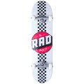 Riedlentė RAD Checker Stripe, 7.75", Balta