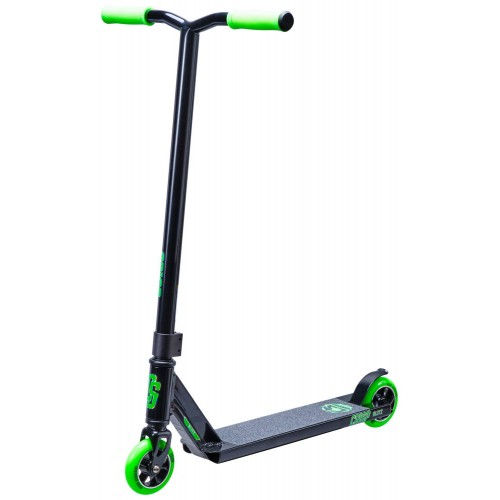 Triukų paspirtukas Crisp Blitz PRO, Black/Green