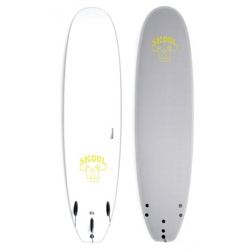 Softdog Skooldog Soft Top banglentė, Grey/Yellow