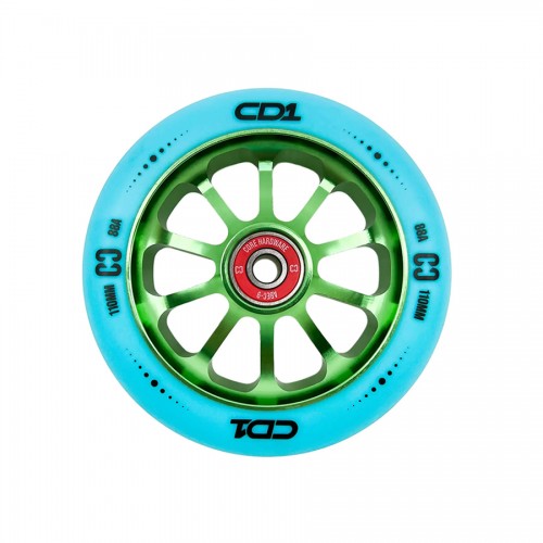 CD1 Pro Scooter Wheel 110mm Lime/Blue