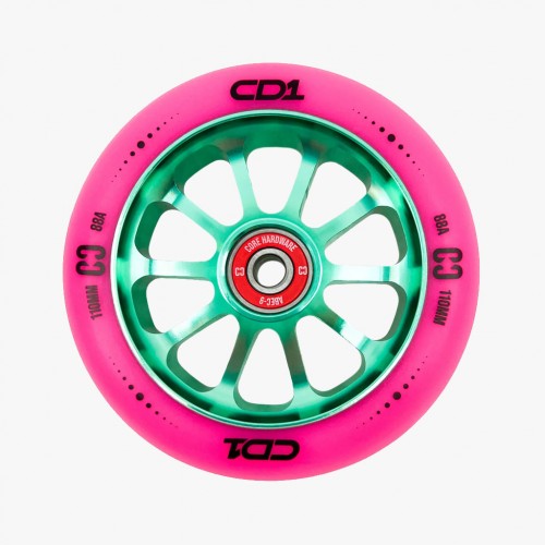 CD1 Pro Scooter Wheel 110mm Teal/Pink