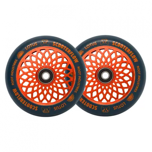 ScooterFlow Pro Scooter Wheels 2-Pack ORANGE
