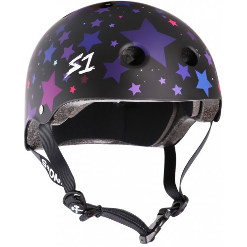 S-ONE HELMET LIFER BLACK MATTE STAR L