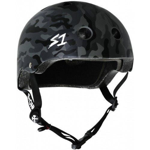 S-ONE LIFER HELMET - BLACK CAMO MATTE L