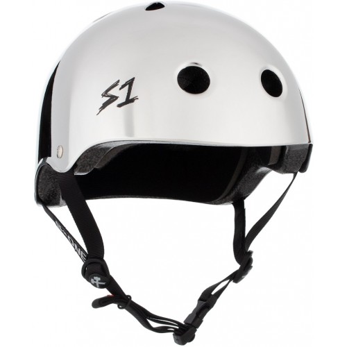 S-ONE HELMET LIFER SILVER MIRROR L