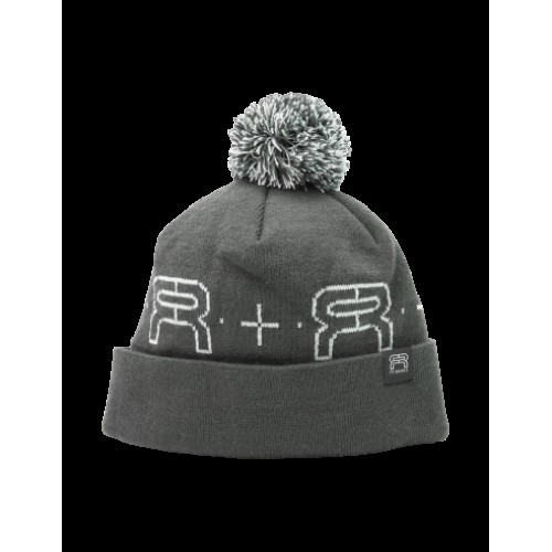 FR - POMPOM BEANIE Grey