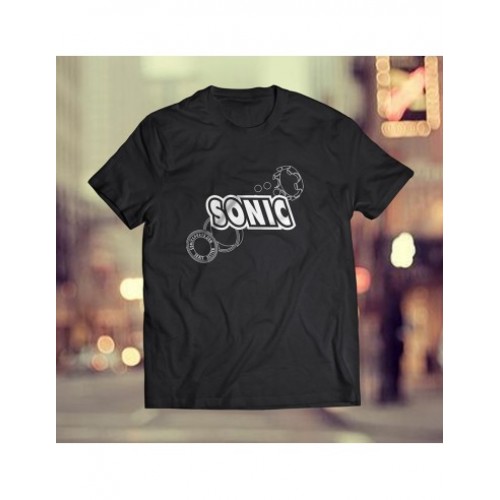 SONIC - TSHIRT- Bearing Breakout - BLACK Black L