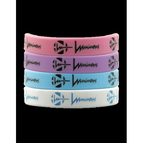 LUMINOUS - WRIST BAND 180mm Lavender Black