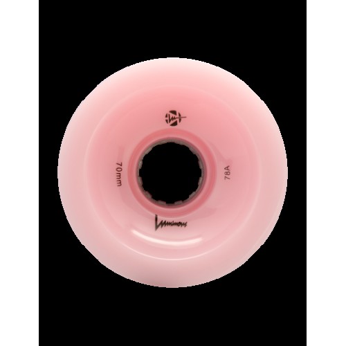 LUMINOUS - LED WHEELS - 70x51mm/78A - PACK OF 4 70x51mm Flamingo 78A