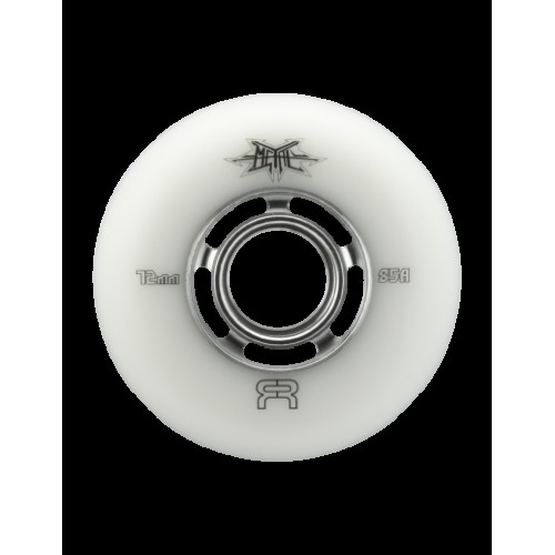 FR - METAL WHEELS NATURAL - Pack of 4 Natural 72mm