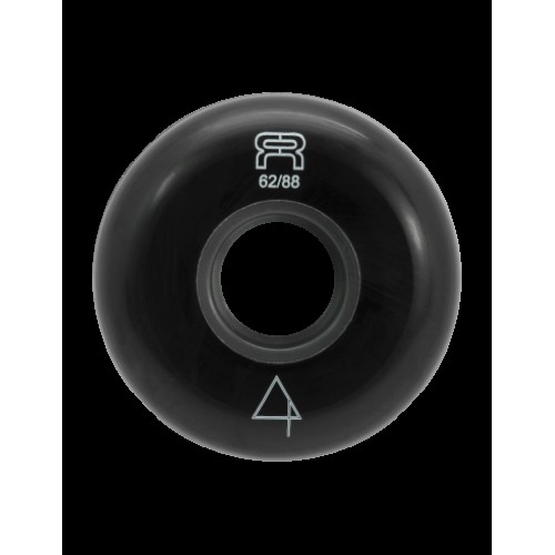 FR - STREET WHEELS - ANTONY POTTIER - 62mm/88A - BLACK - x4 Black 62mm
