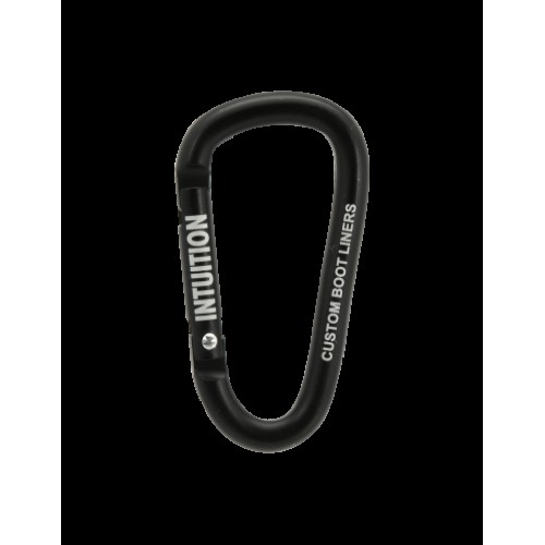 INTUITION - KARABINER KEY HOLDER - BLACK Black