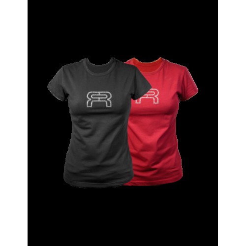 FR - STRASS TSHIRT - WOMAN L Navy Bleu