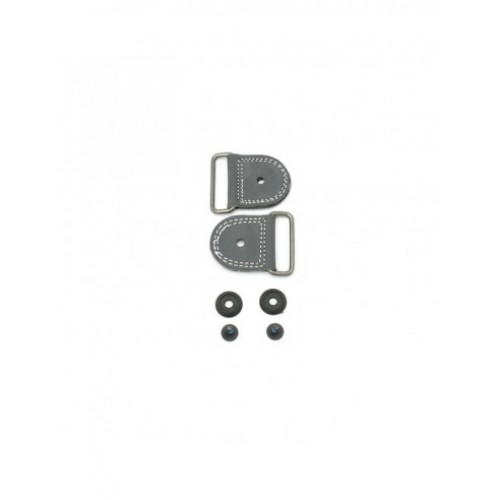 CJ POWERSTRAP LOOP (PAIR + SCREWS) - BLACK Black