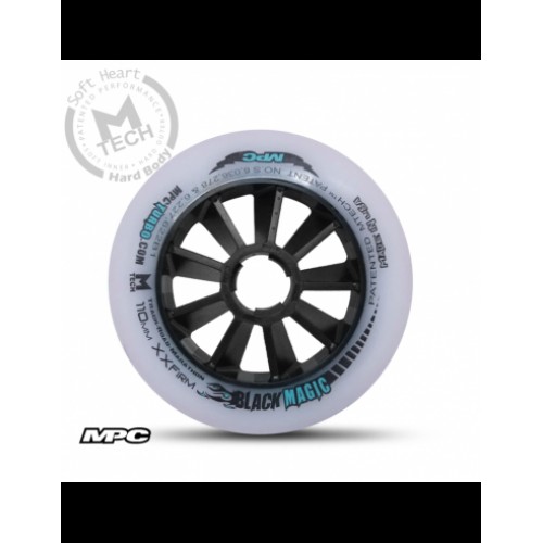 MPC - BLACK MAGIC WHEELS - XX Firm x 1 Black 125mm