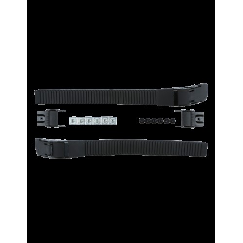 FR - SPIN BUCKLE SET - BLACK - PAIR 220mm