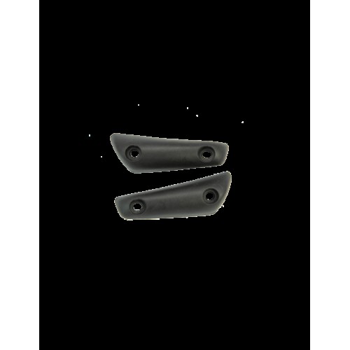 FR - ABRASIVE PAD FOR CARBON - PAIR Black