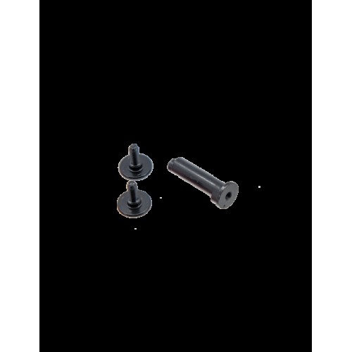 FR - X2R BRAKE AXLE + SCREWS Black