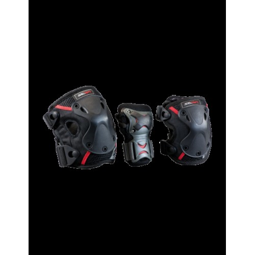 SEBA PROTECTIVE PACK x3 (wrist, Knee Zip & Elbow) L