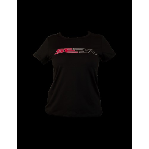SEBA - SPORT TEE SHIRT WOMEN Black XS