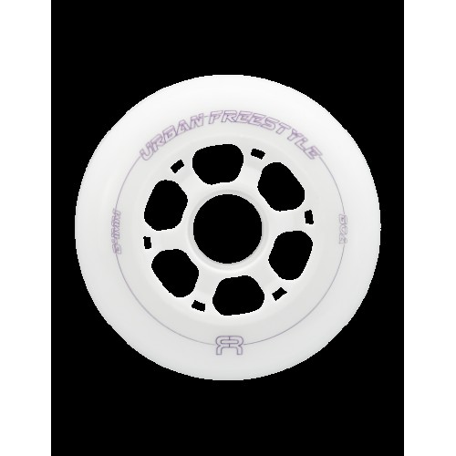 FR - URBAN FREESTYLE WHEELS - PACK OF 4 White 84mm/80A